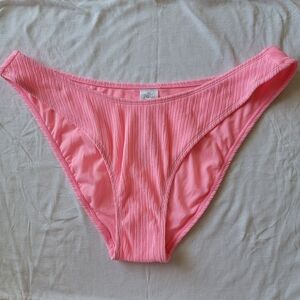 Wild Fable Plisse Textured Bikini Bottom - Low Rise - High Leg - Cheeky